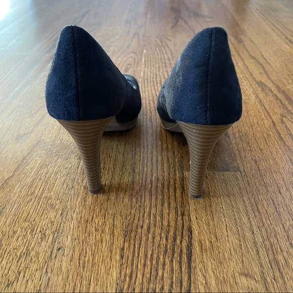 Old Navy Peep Toe Black High Heel - Picture 10 of 16